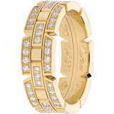 カルティエ Cartier ジュエリー タンクフランセーズリング フルダイヤモンド 750YG B4059800