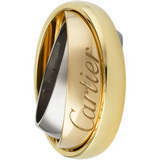 Cartier(カルティエ) TRINITY RING トリニティリング 15ダイヤモンド 750YG/PG/WG B4038800