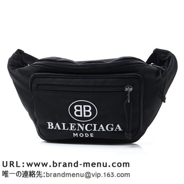 バレンシアガ BALENCIAGA ボディバッグ ベルトバッグ ウエストポーチ ブラック メンズ バッグ モード トレンド 482389 9d0z5 1060 EXPLORER BELT BAG エクスプローラー ベルトパックスーパーコピー激安通販