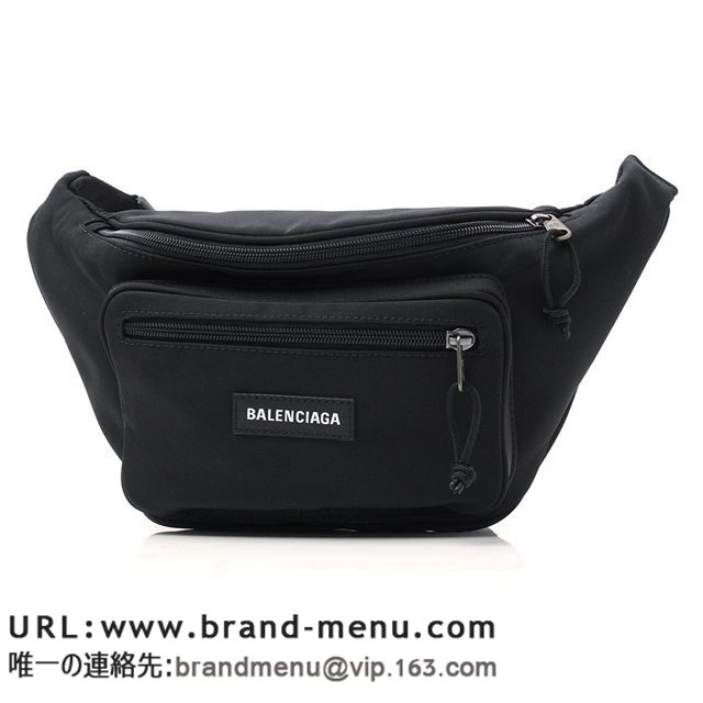 oVAK BALENCIAGA {fBobO xgobO EGXg|[` ubN Y 482389 9ty45 1000 EXPLORER BELT BAG GNXv[[ xgpbNX[p[Rs[ʔ
