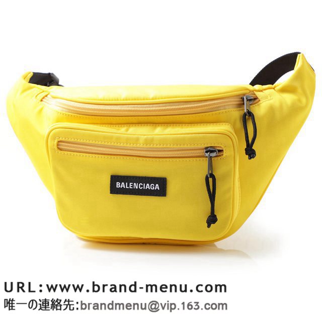oVAK BALENCIAGA NX{fBobO TRbV V_[obO CG[ Y JWA obO 482389 9ty45 7111 EXPLORER BELT PACK CASUAL NYLONX[p[Rs[ʔ