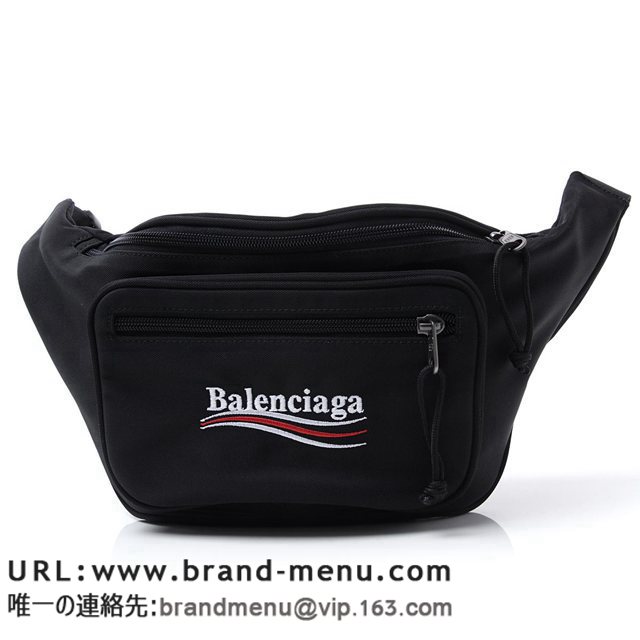 バレンシアガ BALENCIAGA ボディバッグ ベルトバッグ ウエストポーチ ブラック メンズ バッグ モード トレンド 482389 9wb35 1000 EXPLORER BELT BAG エクスプローラー ベルトパックスーパーコピー激安通販
