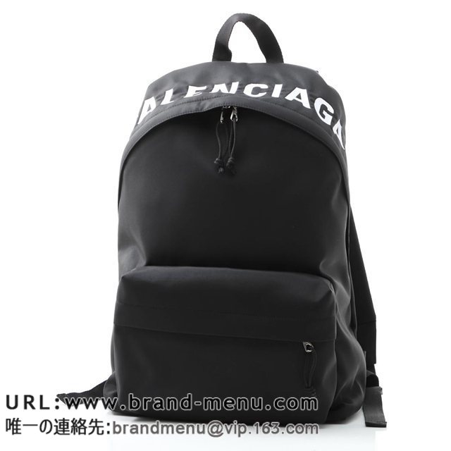 バレンシアガ BALENCIAGA バックパック リュック ブラック メンズ 507460 hpg1x 1070 WHEEL BACKPACK ウィール バックパックスーパーコピー激安通販