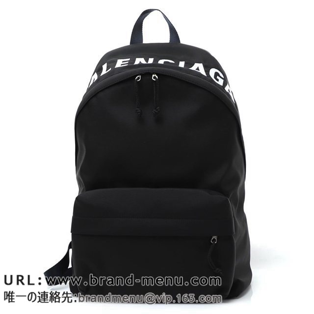 oVAK BALENCIAGA obNpbN bNTbN ubN Y 507460 hpg1x 1090 WHEEL BACKPACK LOGO EMBROIDERED SPOR NYLONX[p[Rs[ʔ