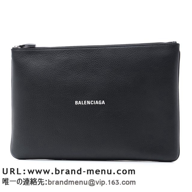 バレンシアガ BALENCIAGA クラッチバッグ ポーチ ブラック レディース レザー 本革 ギフト プレゼント 551994 dlq4n 1000 EVERYDAY L エブリデイスーパーコピー激安通販