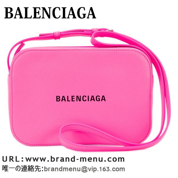 oVAK BALENCIAGA  fB[X obO V_[ |[` GufC EVERYDAY CAMERA BAG S ACID PINK/BLACK 552370 DLR8N 5660X[p[Rs[ʔ