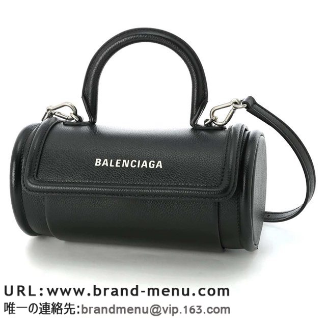 oVAK BALENCIAGA nhobO 2WAY ubN fB[X 597804 1iz23 1000 ROUND TOP HANDLE SX[p[Rs[ʔ