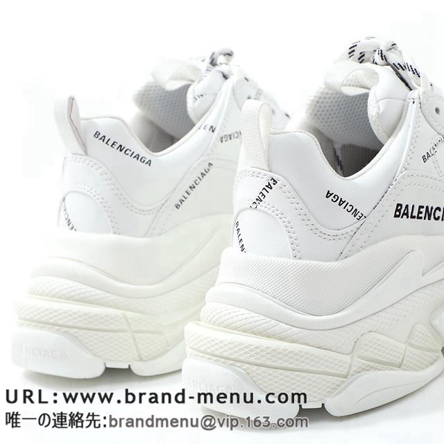 oVAK BALENCIAGA Xj[J[ zCg fB[X 傫TCY 524039 w2fa1 9010 TRIPLE S gvr ؍Uʔ