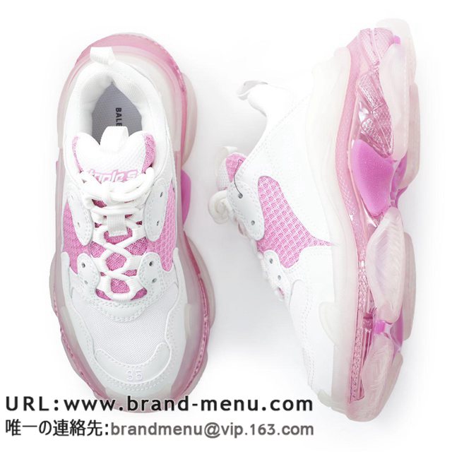 oVAK BALENCIAGA Xj[J[ zCg fB[X 544351 w09on 9025 TRIPLE S gvr NA\[ ؍Uʔ
