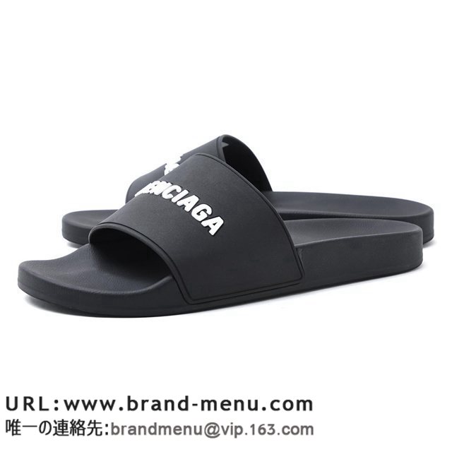 oVAK BALENCIAGA T_ ubN Y V[Y JWA o[ fUC [h  C r[` 傫TCY 565826 w1s80 1006 POOL SLIDE SANDALS ؍Uʔ