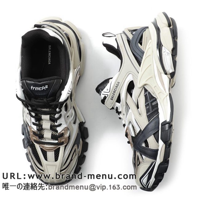 oVAK BALENCIAGA Xj[J[ x[W Y 傫TCY 傫TCY 568614 w2gn3 8071 TRACK.2 OPEN SNEAKER ؍Uʔ