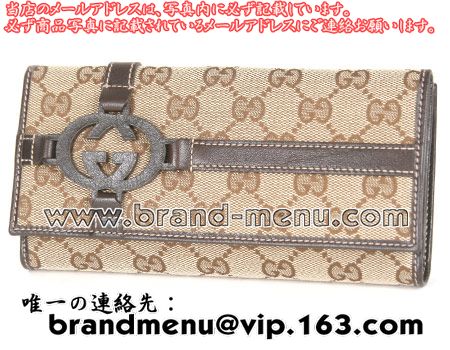 ѡԡNʥå GUCCI GG Ĺ ١֥饦 181695