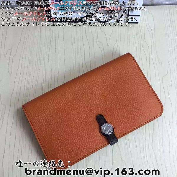 エルメス財布スーパーコピードゴン GM長財布