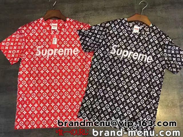 i2017V fB[XYVv[Supreme ~LouisvuittonCBgR{ TVc 095 X[p[Rs[