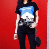 シュプリーム×マルボロSupreme とMarlboroTシャツ 029