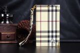 burberry典型作、横開きの手帳風ケース