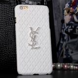iphone6ケースYSL風背面護ケースホウイト