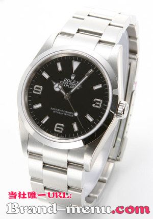 ブランドコピー★ロレックス Ref.114270 エクスプローラーI ブラック メンズ