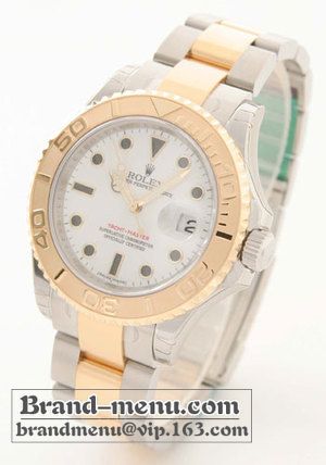 ブランドコピー★ロレックス Ref.16623 ヨットマスター YGコンビ ホワイト メンズ