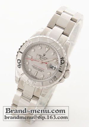ブランドコピー★ロレックス Ref.169622 ヨットマスター ロレジウム プラチナベゼル シルバー レディース