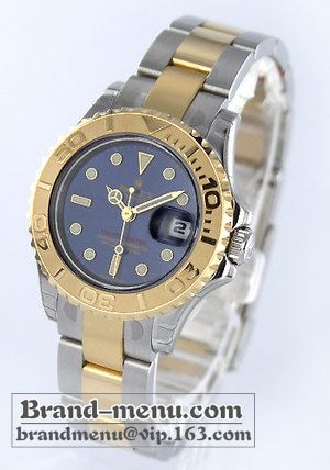 ブランドコピー★ロレックス Ref.169623 ヨットマスター YGコンビ ブルー レディース