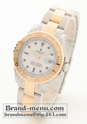 ブランドコピー★ロレックス Ref.169623 ヨットマスター YGコンビ ホワイト レディース