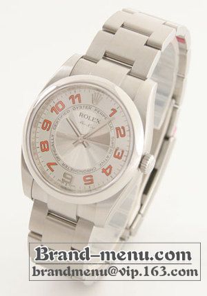 ブランドコピー★ロレックス Ref.114200 エアキング シルバー【コンセントリック】 アラビア メンズ