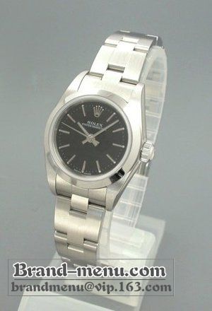 ブランドコピー★ロレックス Ref.76080 オイスターパーペチュアル ブラック レディース