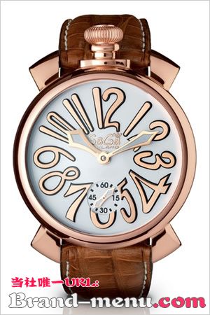 ߥ ԡ ޥ̥ 48MM ץ饫å (MANUALE 48MM PLACCATO ORO)/󥺻GG-5011.8 