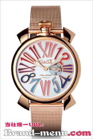 ߥ ԡ  46MM ץ饫å (SLIM 46MM PLACCATO ORO)/󥺻GG-5081.1  